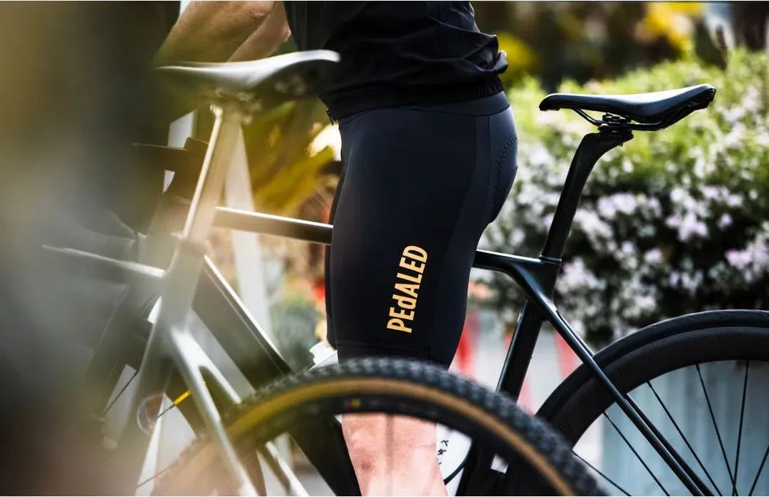 PEDALED Mirai Lightweight Bibshorts - Charcoal Gray