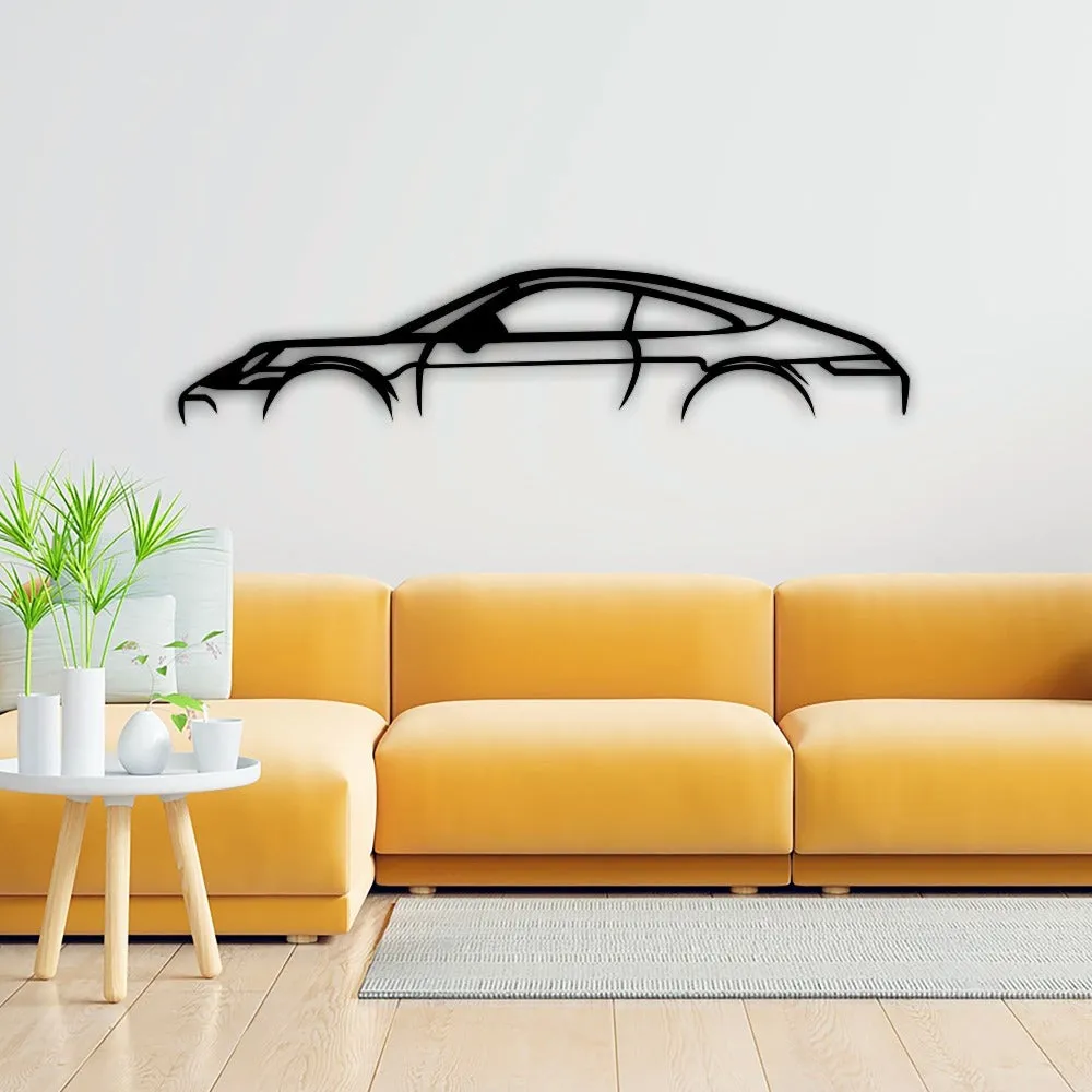 Porsche 911 Car Silhouette