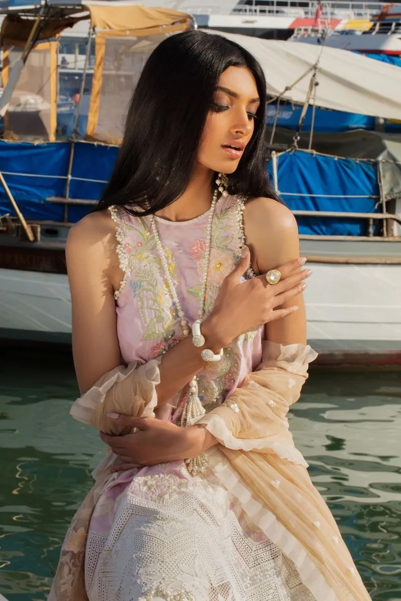Sana Safinaz Luxury Lawn Collection 2020 – 1A