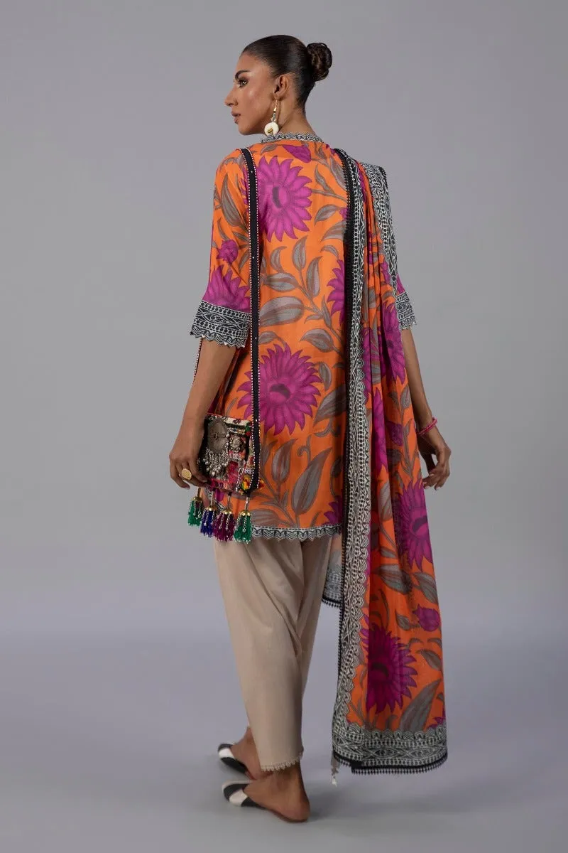 Sana Safinaz Mahay Lawn Collection 2022 – H221-006A-BG