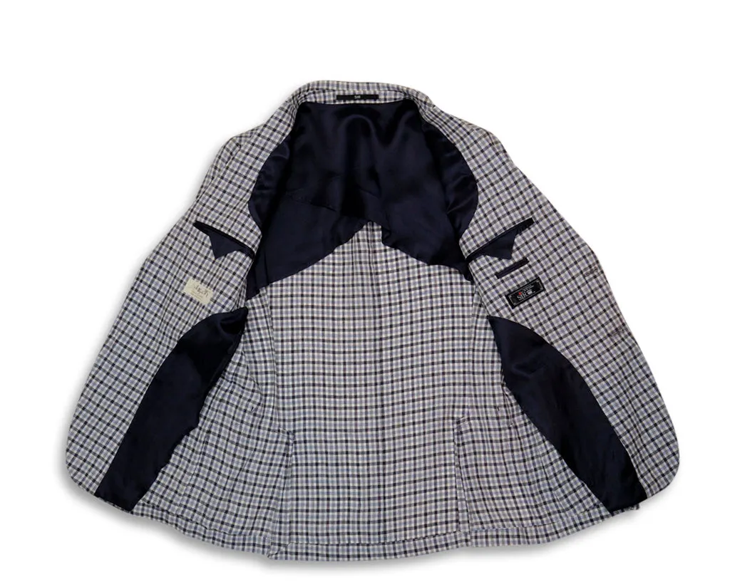 SIR - Checked Linen Sports Jacket 48