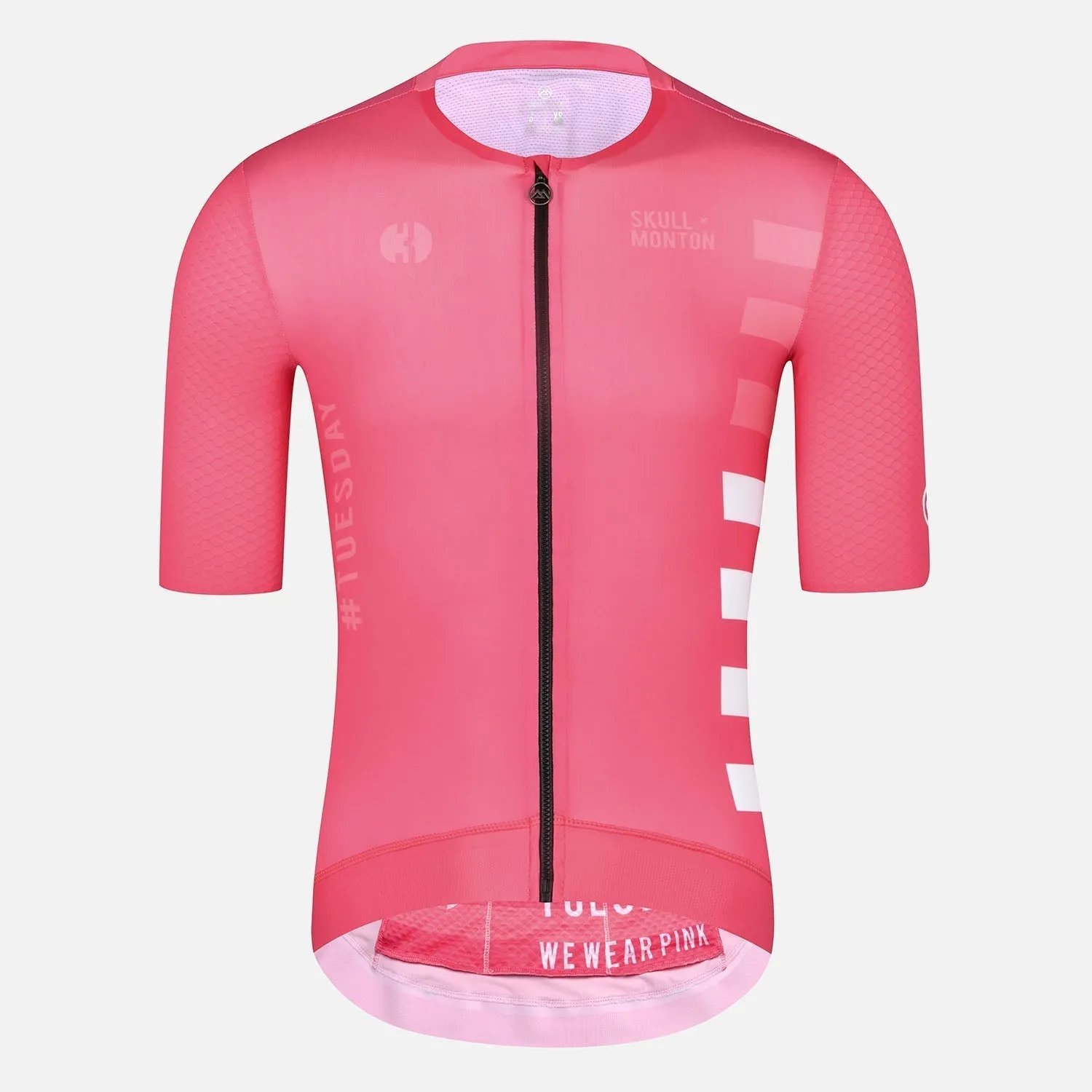 Skull Monton Cycling Jersey Mens Sunday II Red