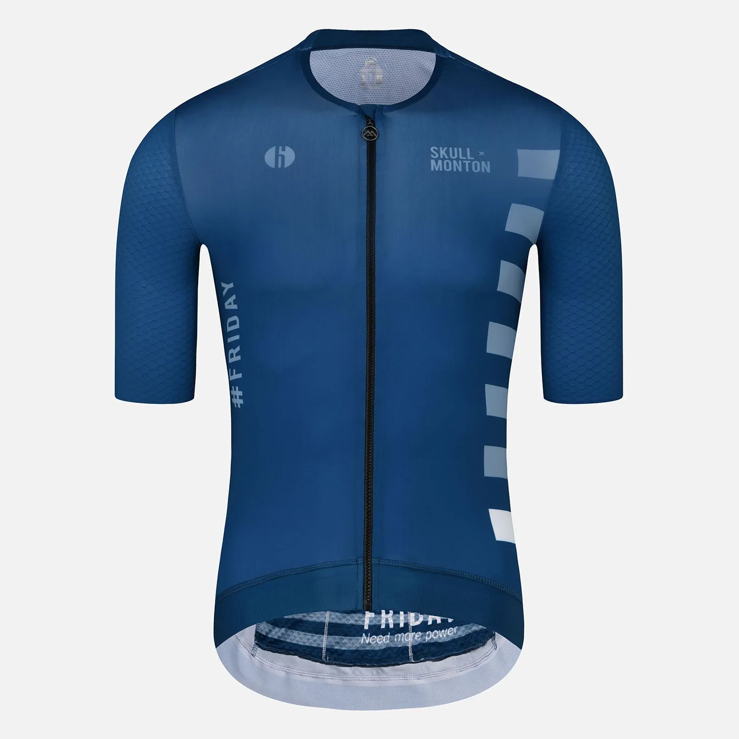 Skull Monton Cycling Jersey Mens Sunday II Red