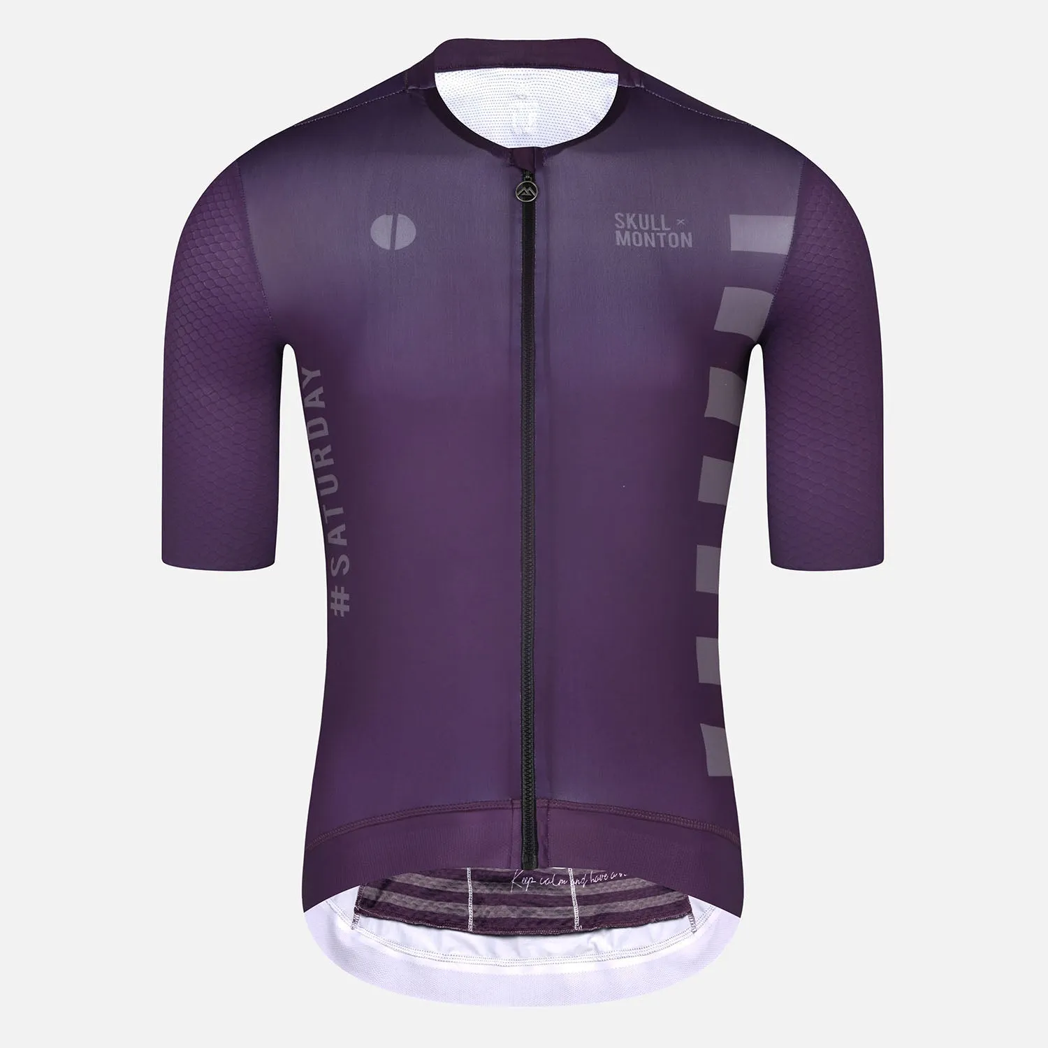 Skull Monton Cycling Jersey Mens Sunday II Red