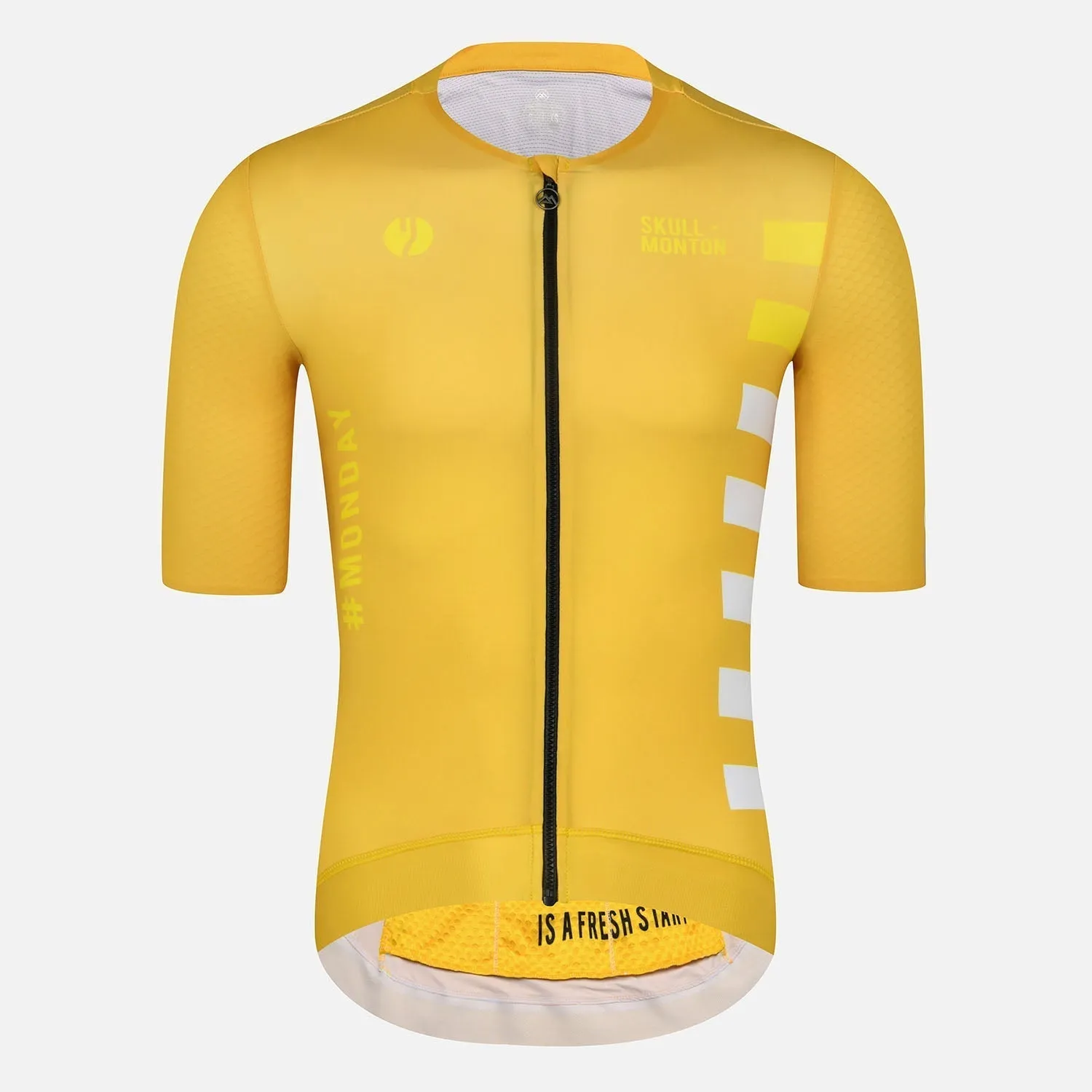 Skull Monton Cycling Jersey Mens Sunday II Red