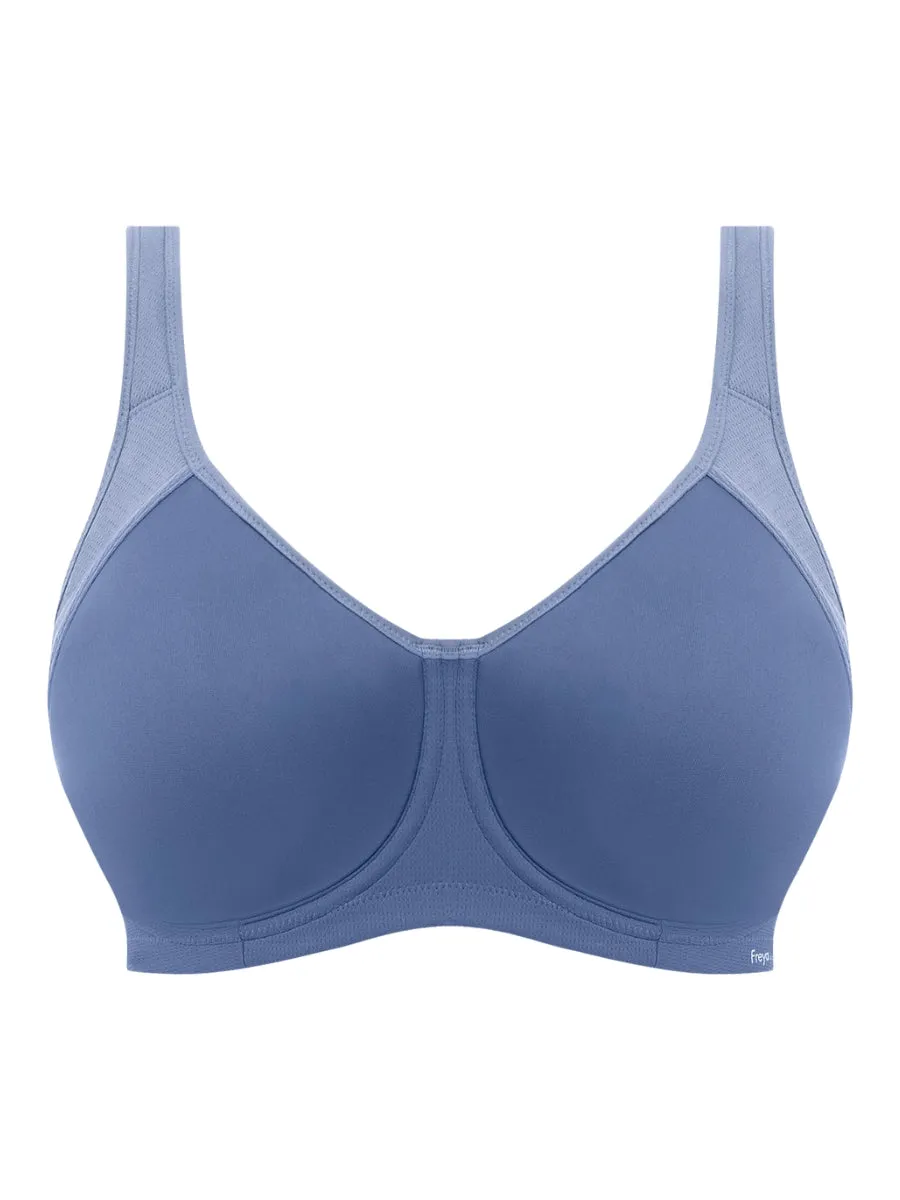 Sonic Moulded Spacer Sports Bra - Denim