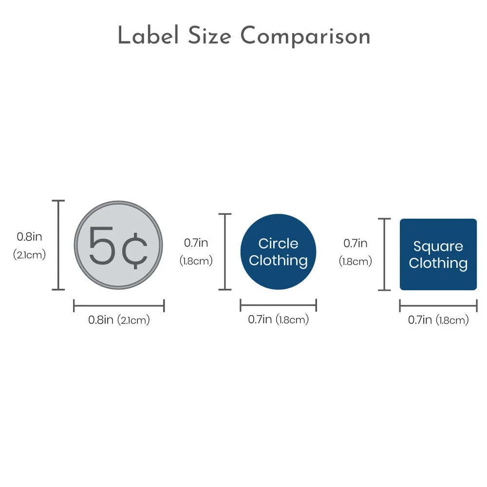 Space Clothing Labels