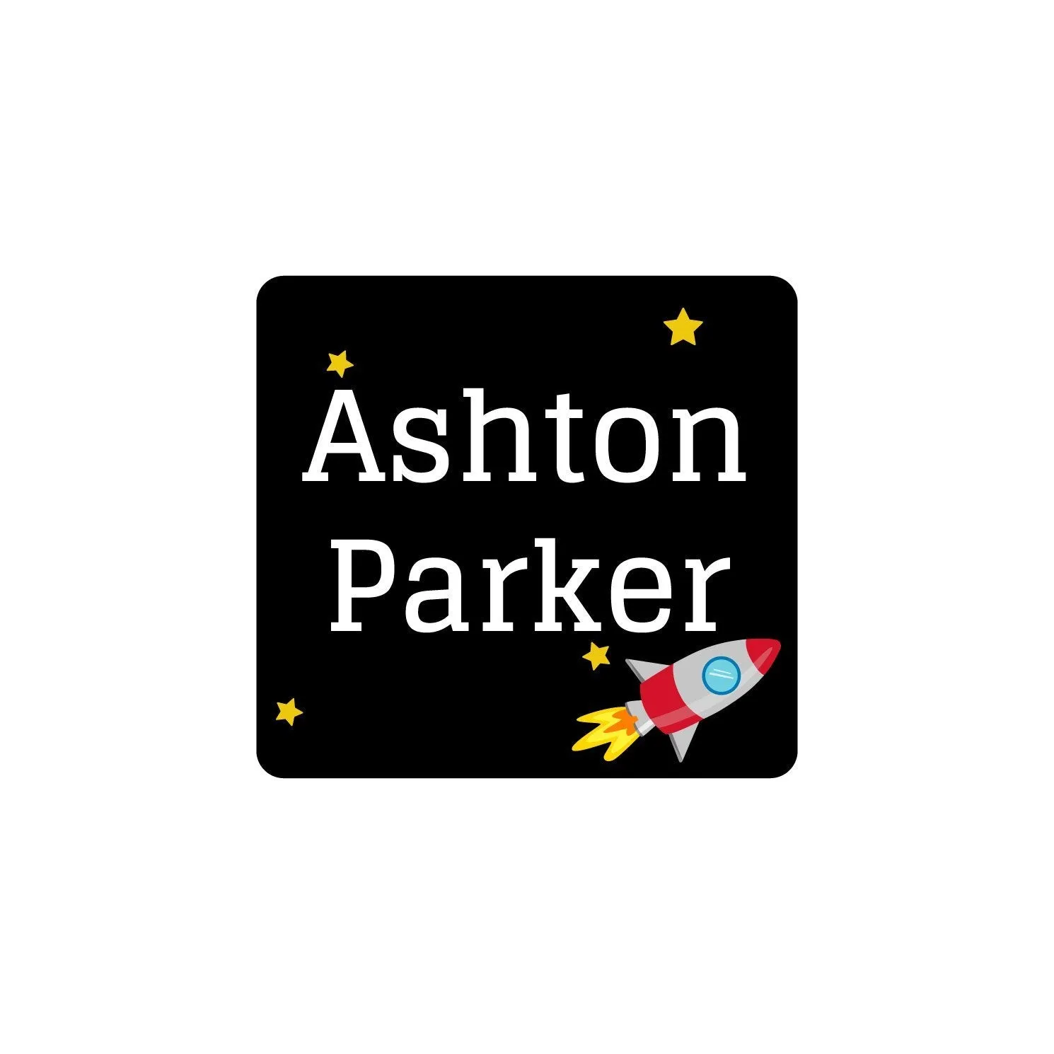 Space Clothing Labels