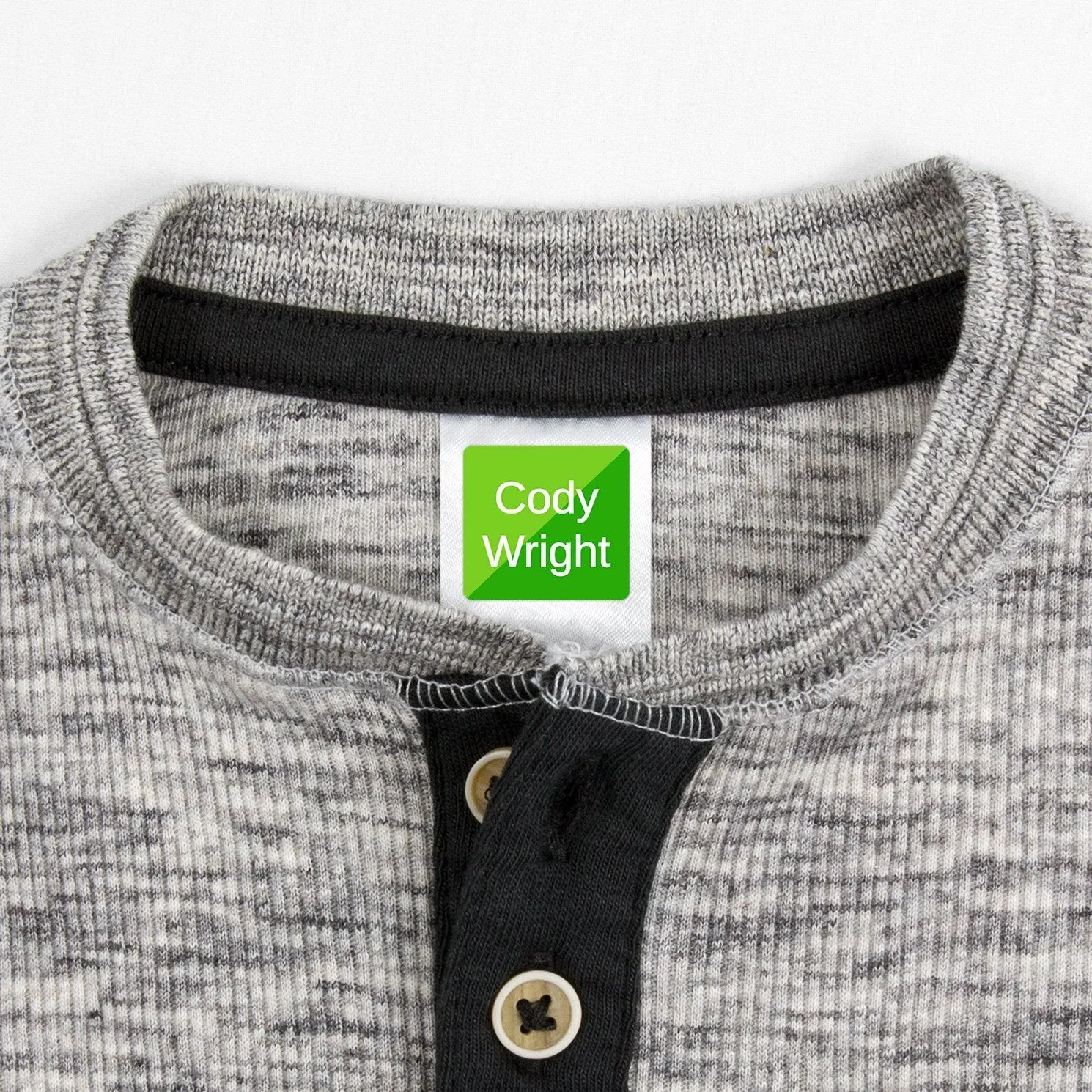 Split Clothing Labels