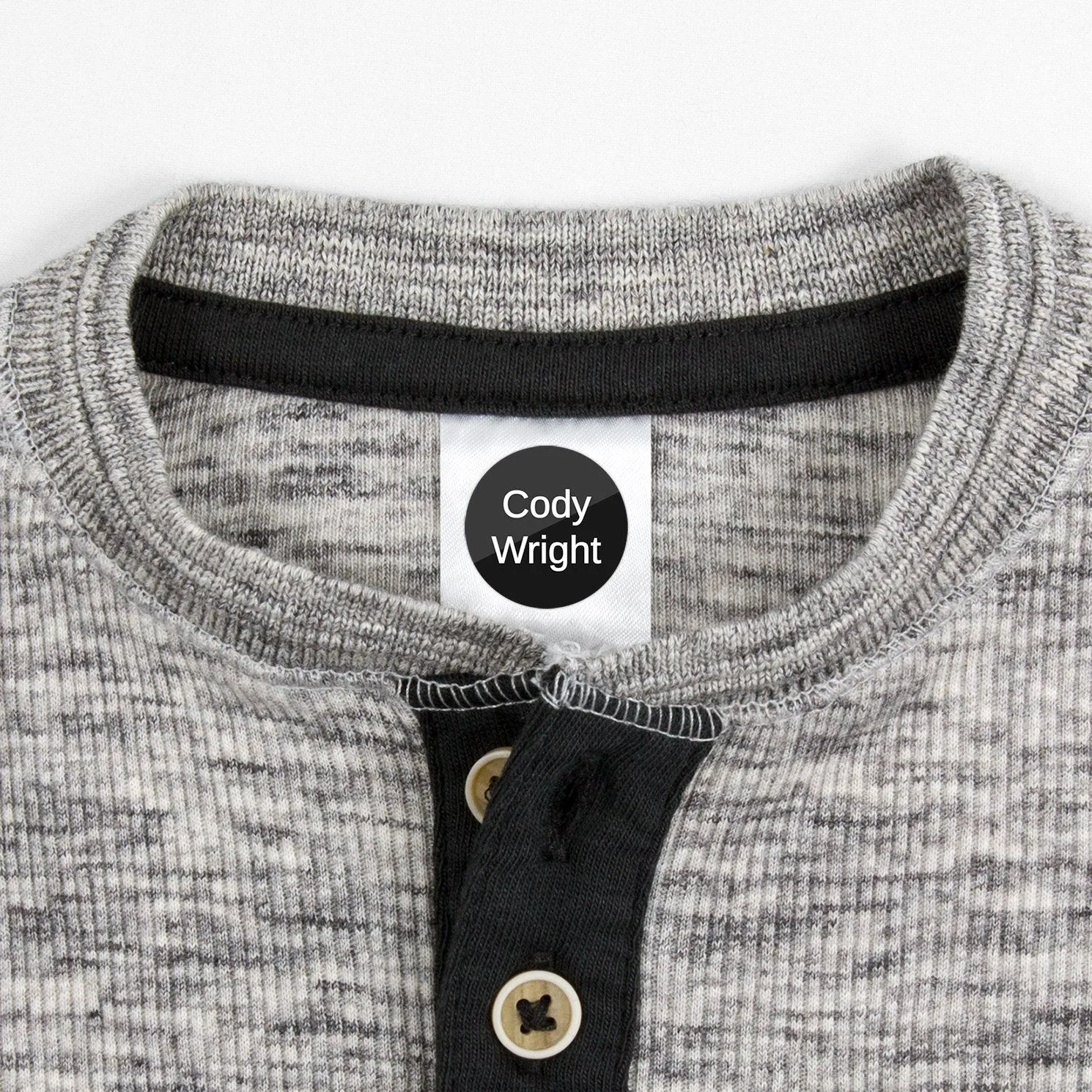 Split Clothing Labels