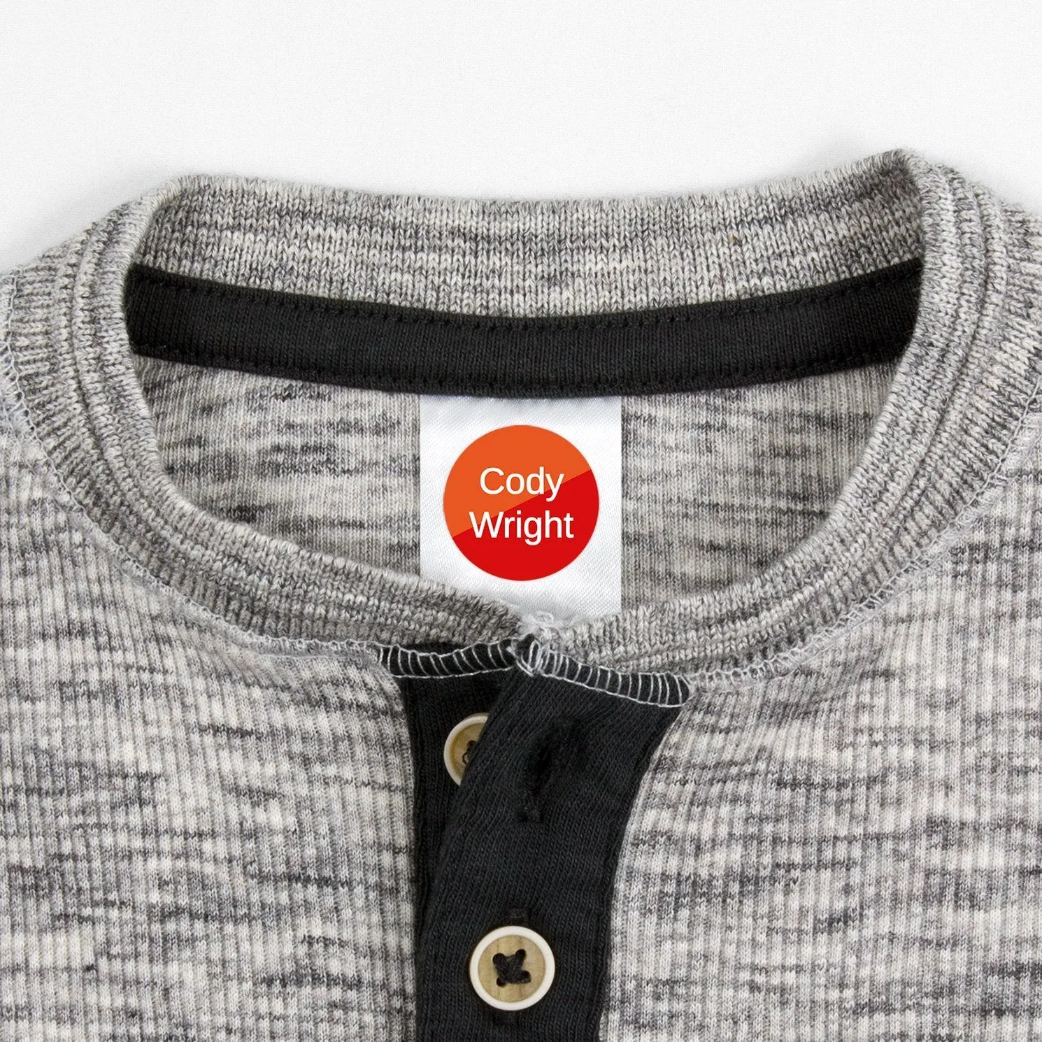 Split Clothing Labels