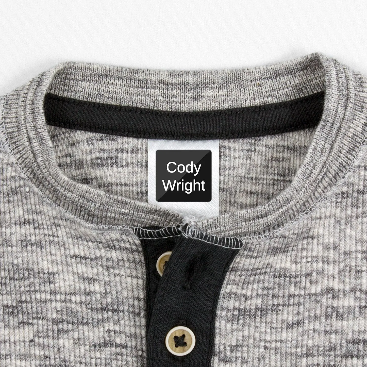 Split Clothing Labels