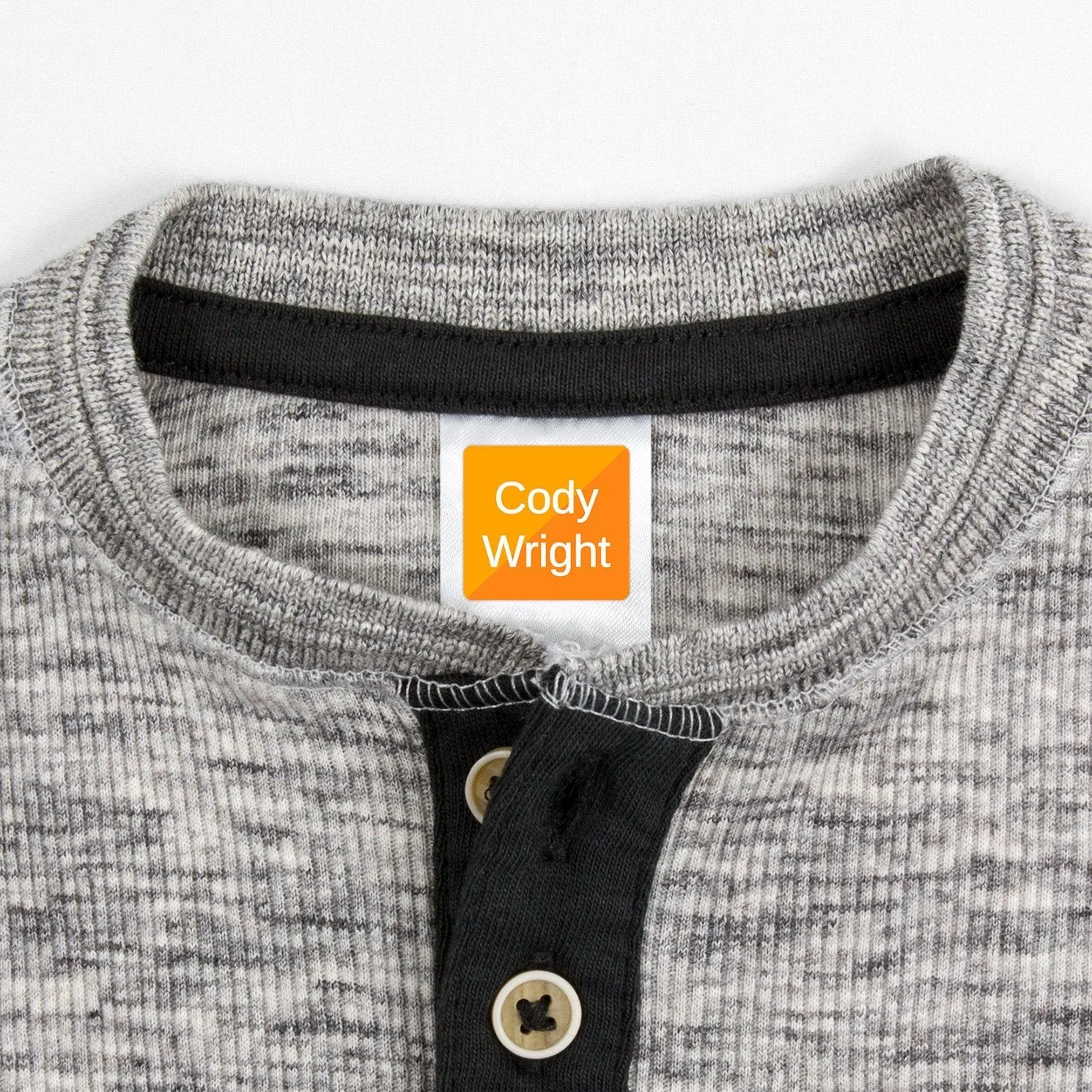 Split Clothing Labels