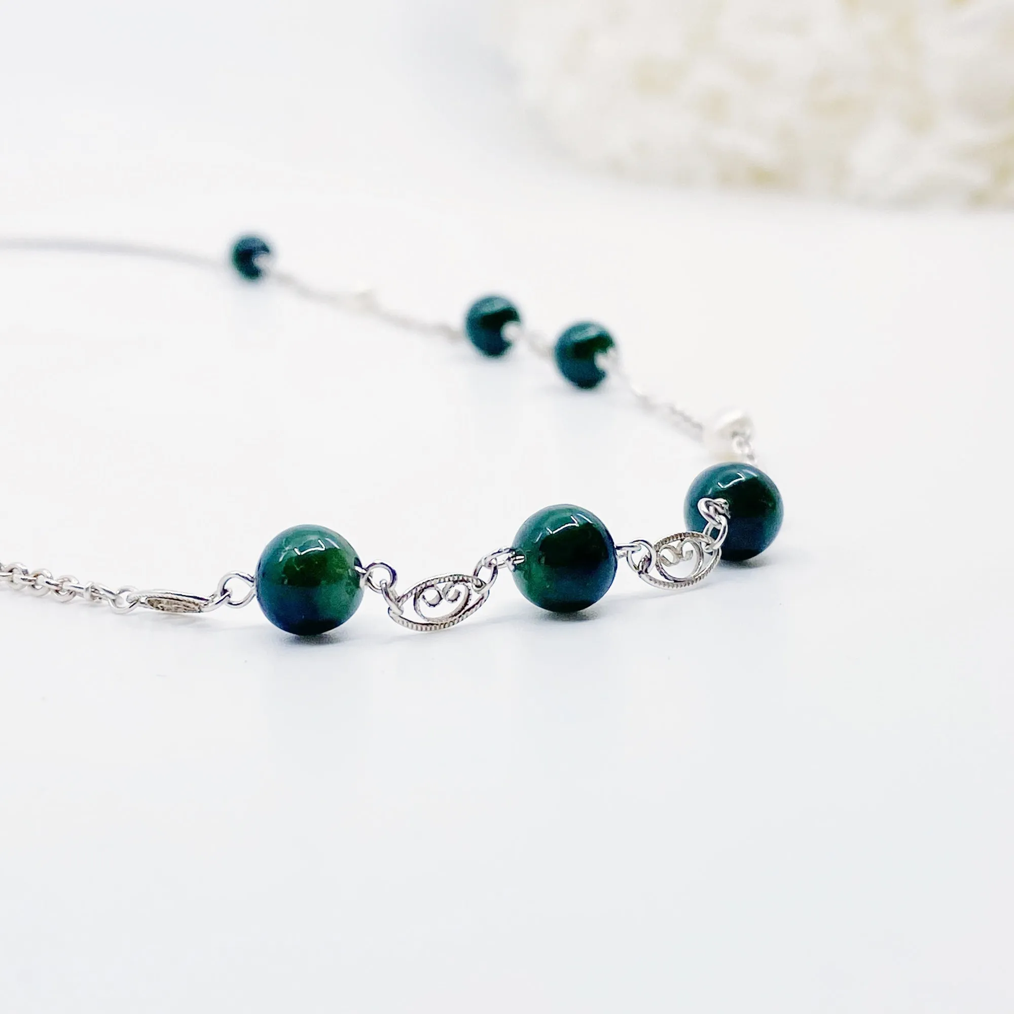 The Nine Green Phantom Necklace
