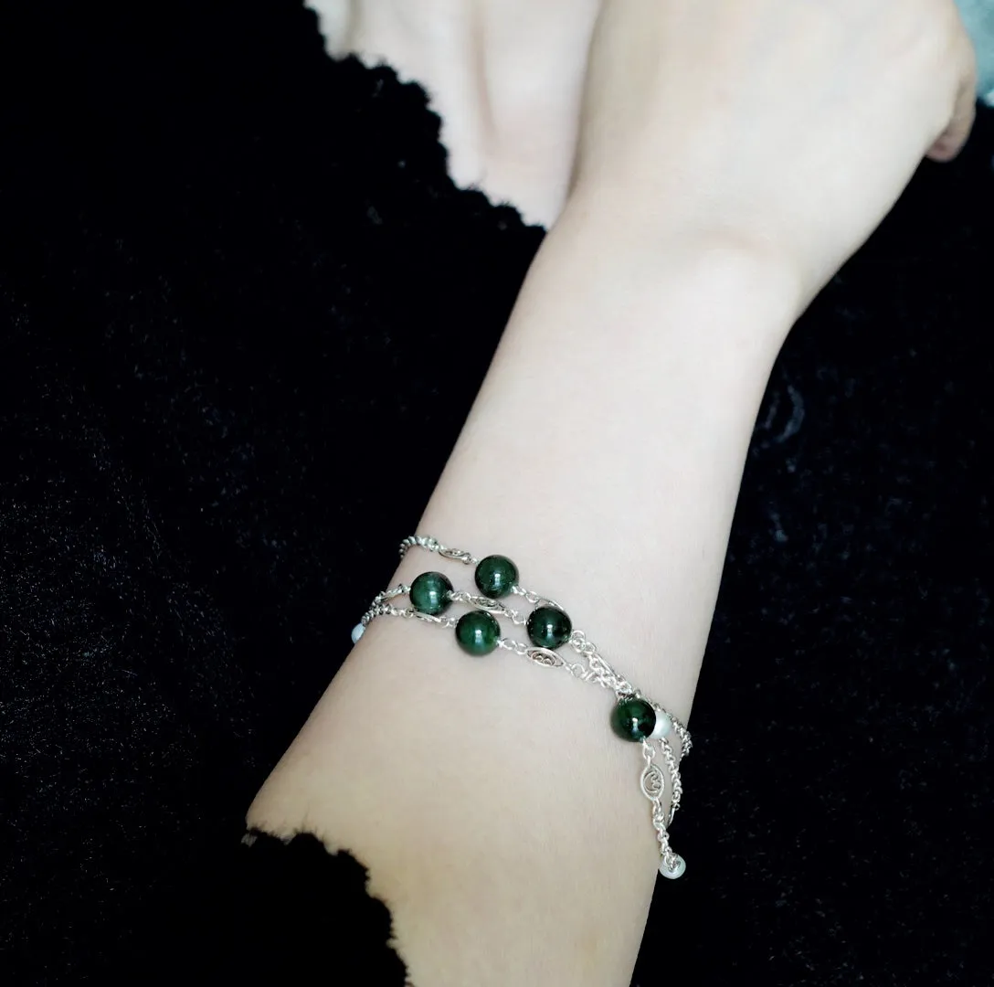 The Nine Green Phantom Necklace
