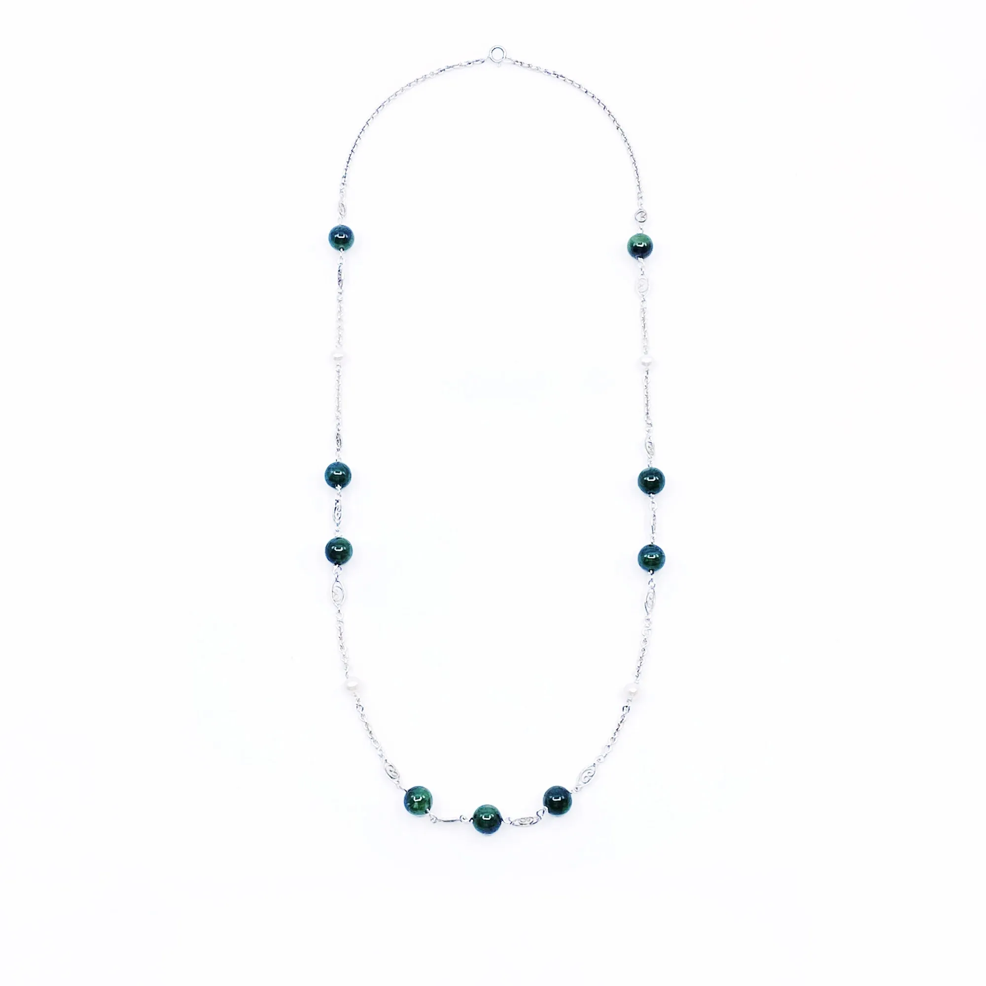 The Nine Green Phantom Necklace