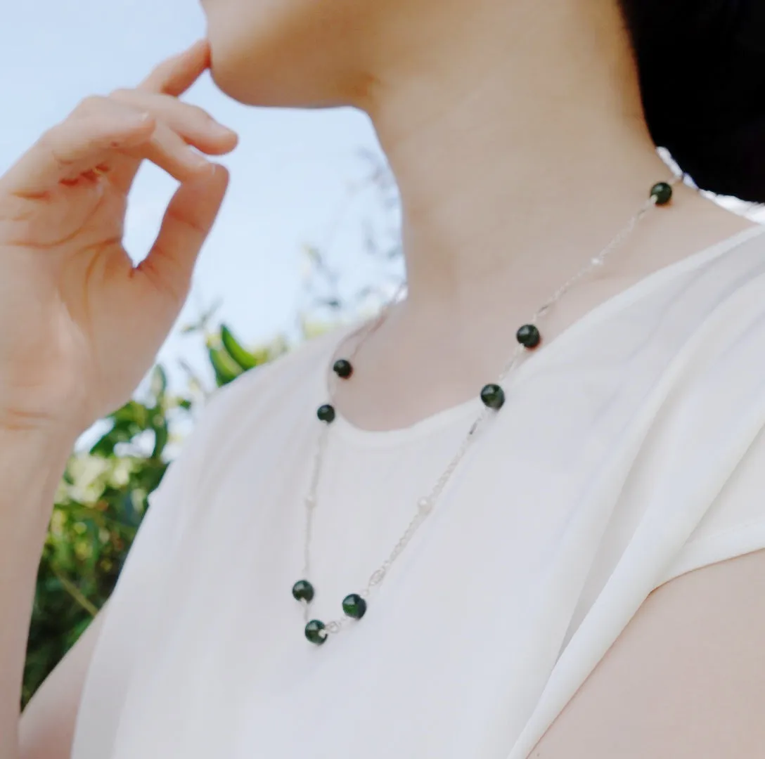 The Nine Green Phantom Necklace