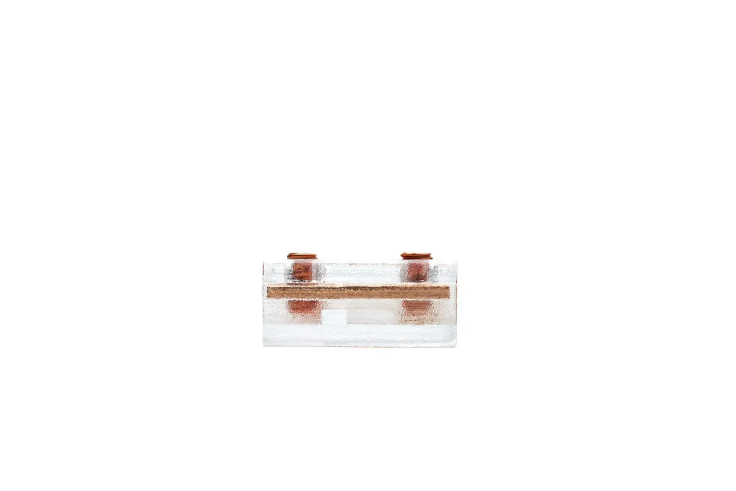 Tresco 10mm 2 Position Back to Back Clear Connector L-XSBTB-1