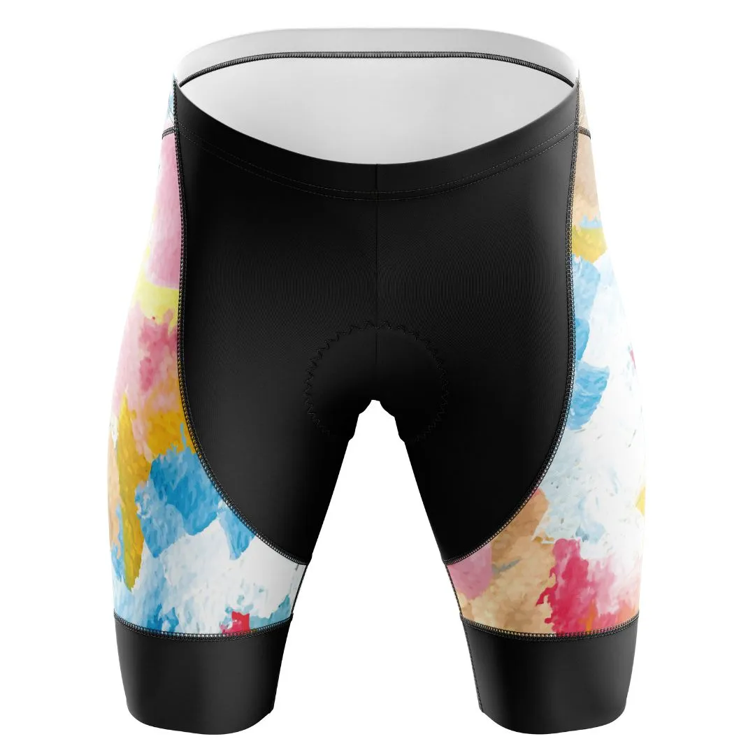 Watercolor Pedal Splash| Women's Short Sleeve Cycling Set