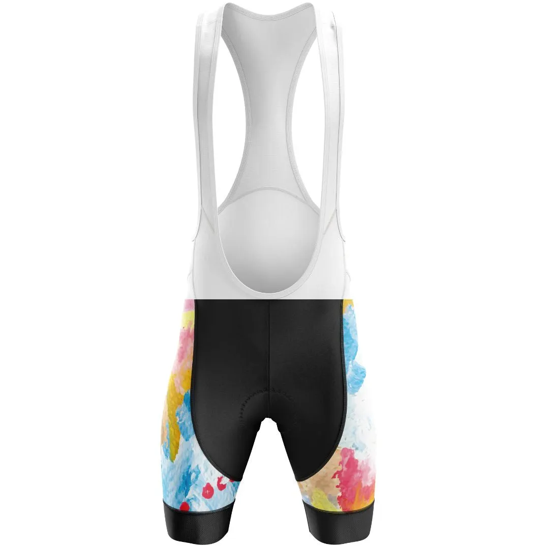 Watercolor Pedal Splash| Women's Short Sleeve Cycling Set