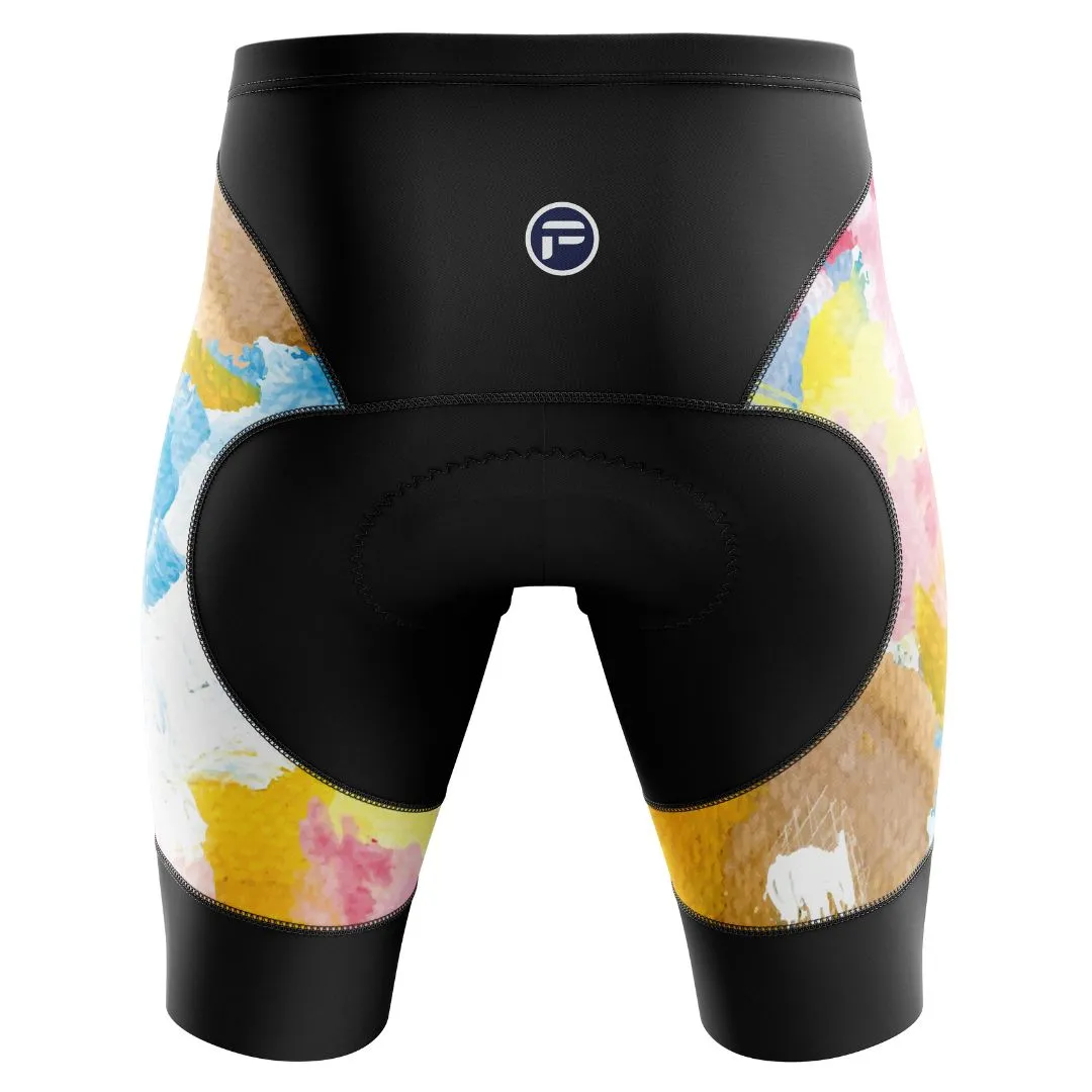 Watercolor Pedal Splash| Women's Short Sleeve Cycling Set