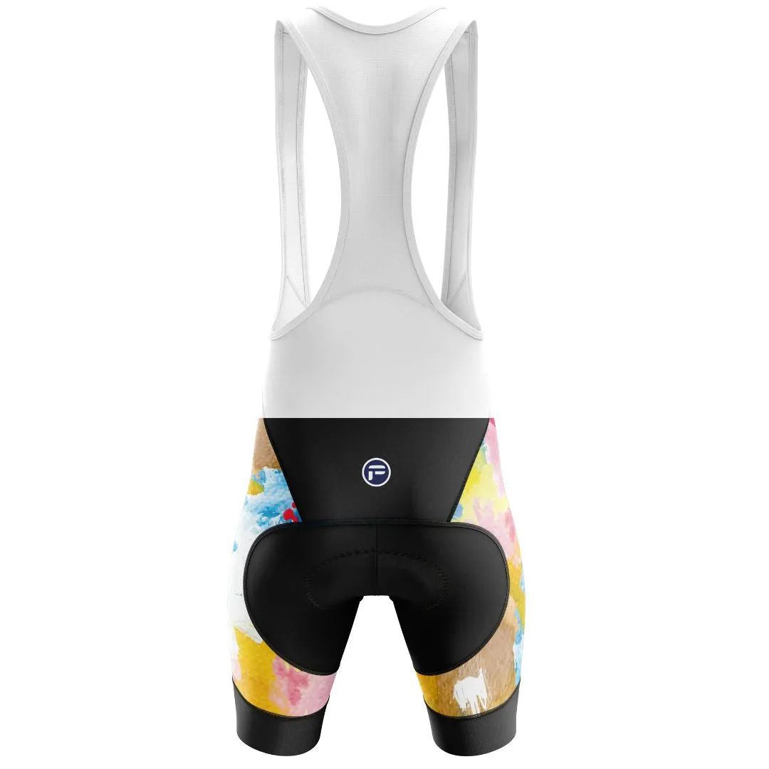 Watercolor Pedal Splash| Women's Short Sleeve Cycling Set